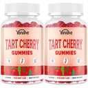 3300mg Tart Cherry Gummies for ursyre Cleanse, Sleep, Guut, Joint & Nyre Support - Tart Cherry Extract med Selleri frø, Melatonin, C-vitamin - Detox & antioxidant - blandet berry flavor, 120 Greve