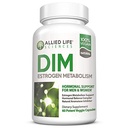 DIM supplement, 300 mg Diindolylmethan Plus Broccoli Frø Extract Pills, Vegan Non- GMO, 60 Kapsler
