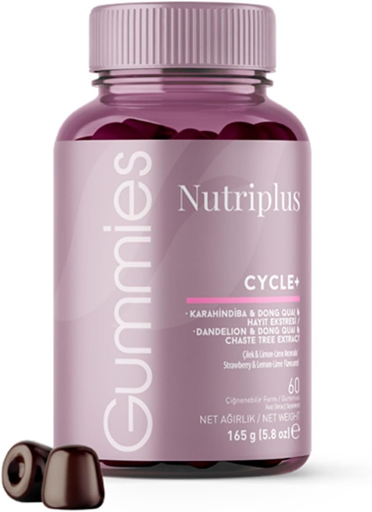 FARMASI Nutrition Plus Kosttilskud, Jelly Vitamin, 60 stk - Multivitamin Support, Øger Immunitet, fremmer Wellness, Dagligt supplement, Mineraler, sund vækst (1 greve, jordbær, Lime)