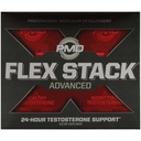 PMD Sports Flex Stack Advanced 24- timers Testosteron Stack for Lean Muscle Growth, Styrke, Inddrivelse, Libido og Restainable Sleep - N- Test 600 Advanced / 90 Flydende T- Gels, Z- Test 90 Kapsler...
