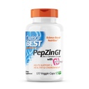 Jarrow Formulas 250 mg Lactoferrin 60 kapsler & Doctor 's Best PepZin GI Zinc- L - Carnosine Complex 120 Veggie Caps fordøjelsesstøtte