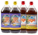 TAHITI TRADER Mix & Match - Original High- Potency Noni & 100% Noni Island Style Juice - Organic Antioxidant Superfood Juice Support Energy & Body Health - (32oz, 4 Pack)