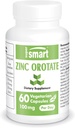 Supersmart - Zink Orotation Supplement 100mg per dag (forbedret form) - immunforsvar - Energi & Metabolisme Booster - Mild Acne Pills - Skin Health