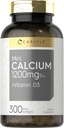 Carlyle Calcium 1200 mg med D3- vitamin 124; 300 Softgels