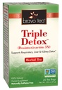 Bravo Tea Triple Detox Herbal Tea Koffein Gratis, 20 Tea Tasker