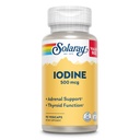 Solaray jod 500 mcg, jod supplement til sund binyre- og thyreoideastøtte, energi, stofskifte, og fokus, kalium iodide, Vegan, 60- dag Money- tilbage garanti, 90 Servere, 90 VegCaps