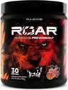Regel 1 R1 Roar - Pre-workout pulver med Creatin, Beta-Alanine, Citrullin, Elektrolyter & Koffein (30 Servere, Frugt Punch)