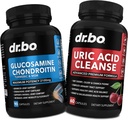 DR. BO Glucosamine Chondroitin Gurkemeje MSM - Urisyre Cleanse Support Supplement