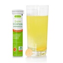Igennus Super B- Complex Metyleret Væske B- Vitamin Effervescent Supplement, Fast Action Energy Drikke, Koffein & sukkerfri, Orange Flavor, Vegan, 20 tabletter