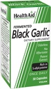 HealthAid Fermented Black Hvidløg - Once- Daily Odorless Softgel - 124; 30 Softgels - 124; Rich in S- Allylcysteine - 124; Vegan & Non- GMO