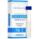 Pulver Collagen Sår Dressing - Æske med pulver hætteglas 1g, 5 Pack - Sår Healing supplement i hætteglas - Healing Collagen Dressing til sår - Pulver Collagen Sår Healing Kosttilskud