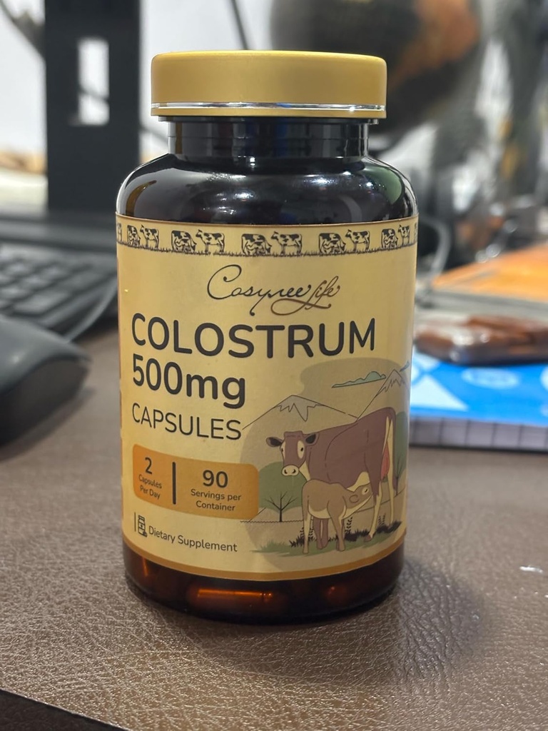 Frysetørret Colostrum Supplement - 180 Kapsler