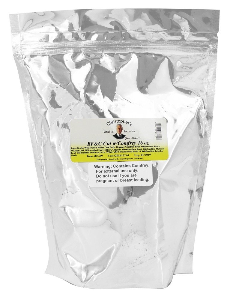 Christopher 's Original Formulas BF & C Klip med Comfrey, 16 oz - Urtestøtte til knogler, kød og brusk