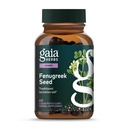 Gaia urter Bukkehornsfrø - Hjælper støtte sund Amning og Breast Milk Production * - Fremstillet med økologiske bukkehornsfrø - 60 Vegansk flydende Phyto- kapsler (Op til 15-dages Tilgang)