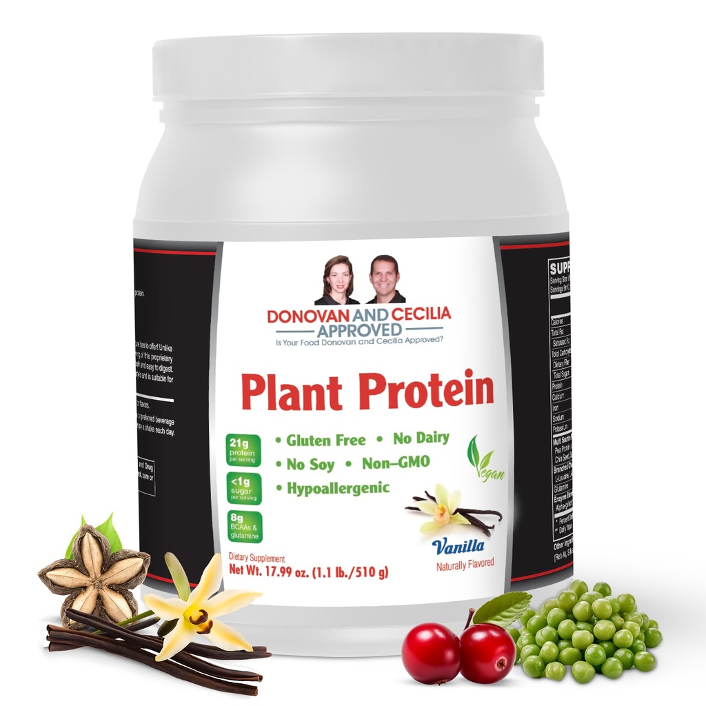 Vegansk planteprotein (Vanilla), DCA Nutrition