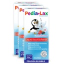 Pedia- Lax flydende afføringsmiddel til børn, alder 2- 11, Berry Flavor, 4 Fl Oz (pakning med 3) Emballage kan variere