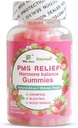 PMS Relief Hormone Balance Gummies, Menstrual Cramp Relief & Menopausal Support, 60 Greve