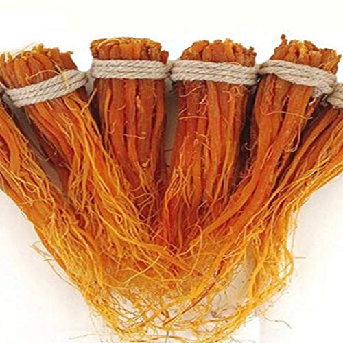 ZYCSLOVMJGHD Røde Koreanske Ginseng Roots- Hele rodstykker - Røde Panax Ginseng Roots 100g