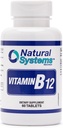 Vitamin B12 60 Tablets 1000 mcg by Natural Systems - B12 Vitamin 1000mg til voksne Hjælper med Stimulerende Memory * - Vitamin B12 1000 mcg til god fordøjelse * - Vitamin B12 Energy Metabolisme Support *