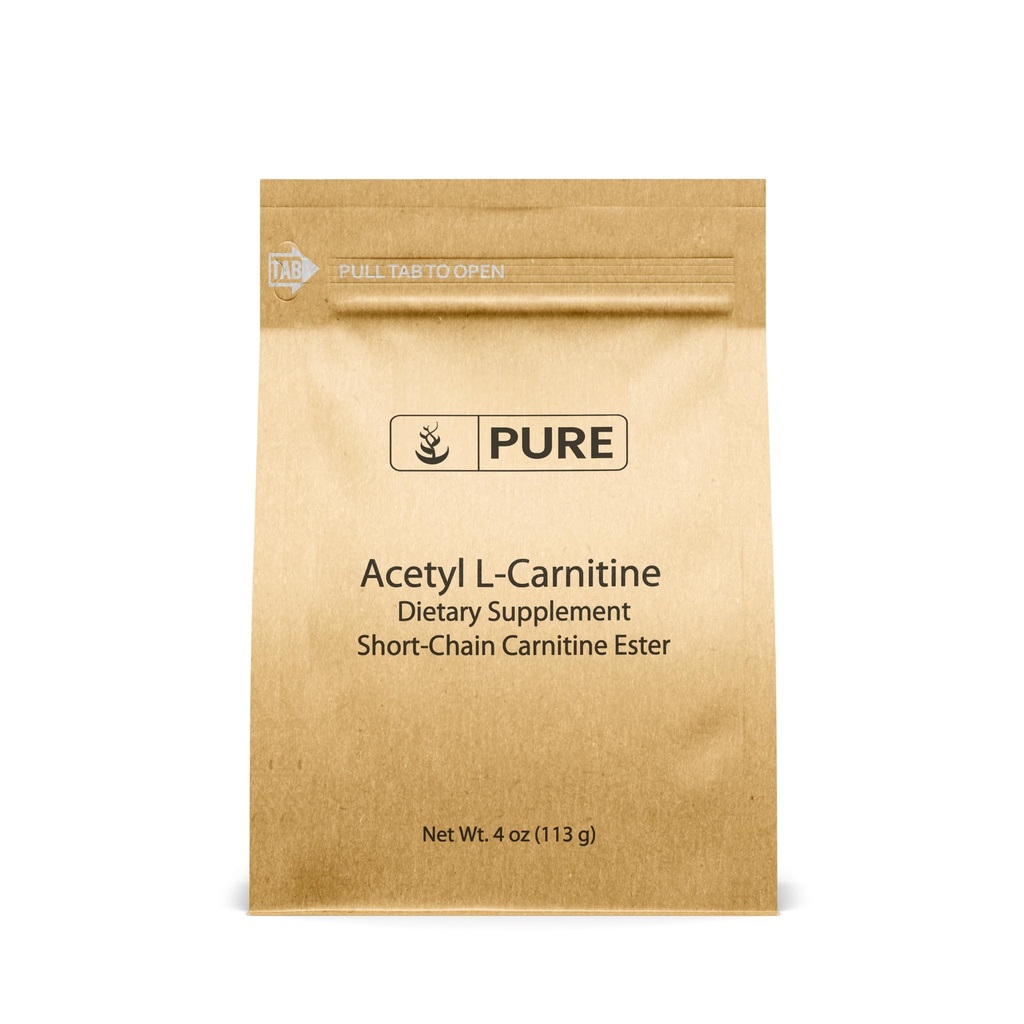 Pure Original Ingredienser Acetyl L- Carnitin (4oz) ALAT, Aminosyrepulver supplement