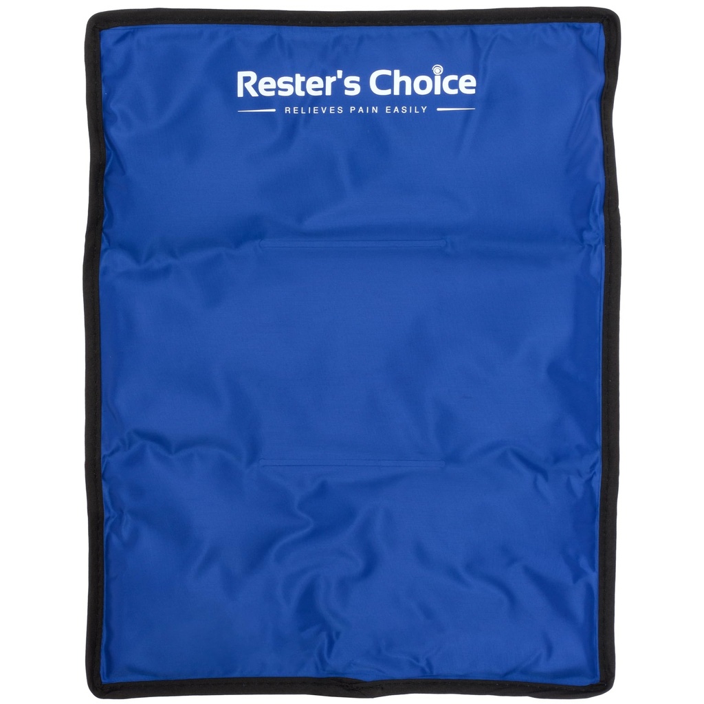 Gel Soft Flexible Ice Pack til skader Genbruges - (Stor: 11 "x14.5") for Hip, Shoulder, Knee, Tilbage - Comfy Cold Pack Compress for Hævelse, Bruises, Kirurgi