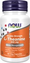 Nu fødevarer: L- Theanine Stress Management 200 mg, 60 caps (2 Pack)