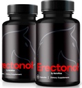 (2 Pack) Erektonol kapsler til mænd, Erektonol Mand Kosttilskud, Daglig Formel for mænds Wellness og Peak Performance, Avancerede Formel piller til en aktiv livsstil, Anmeldelser (120 Kapsler)