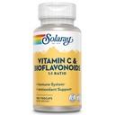SOLARAY-vitamin C 500mg med Citrus Bioflavonoider, 1: 1 Ratio - Antioxidant og immuntilskud - Vitamin c med Rose HIPS og Acerola, Vegan, 60- Day Garanti, 50 Servere, 100 VegCaps