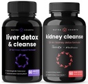 NutraChamps Lever renser kapsler og Nyre renser kapsler 2 pakning bundle