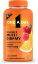 En dag kvinders Multivitamin Gummies, Multivitamin til kvinder med vitamin A, C, D, E og zink til immunforsvar *, Calcium & mere, 170 tæller