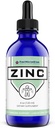 FWS flydende zink supplement til mænd Kvinder Kids, Organic Non- GMO Vegan, Ionic Zink Sulfate Drops, Immunsystemet Boost sund hudstøtte Samlet wellness, 60 dages forsyning, 4 oz