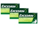 Extradrin Extra Strength - 24 kapsler, pakning med 3