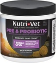 Nutri- Vet Pre & Probiotika til hunde, fordøjelsesstøtte, Opsat Mave, Puppy Probiotic, Pet Vitamin og Kosttilskud, Hund Probiotika, Lever & ost Flavor, 120 Soft Chews