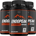 (3 Pack) Endopeak for mænd, Endo Peak Advanced Performance Supplements, EndoPeak Performance 24, EndoPeek Anmeldelser (180 kapsler)