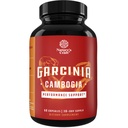 Stærk Garcinia Cambogia Uddrag kapsler med 60% HCA - Non- Stimulant Garcinia Cambogia Vægttab tillæg med Hydroxycitronsyre & Chrom til Balance, Energi & Metabolisme Support - 60 Tæl
