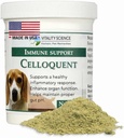 Vitality Science Celloquent for Dogs against 124; Enhanced immunsupport.124; Opretholder Korrekt Gut pH-værdi 124; Øger orgel funktion; 124; Aids Afgiftning & Sund Inflammation Response; 124; 100% Sikker og naturlig (220g)