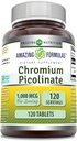 Amazing Formulas Chrom Picolinate Supplement: 124; 1000 Mcg