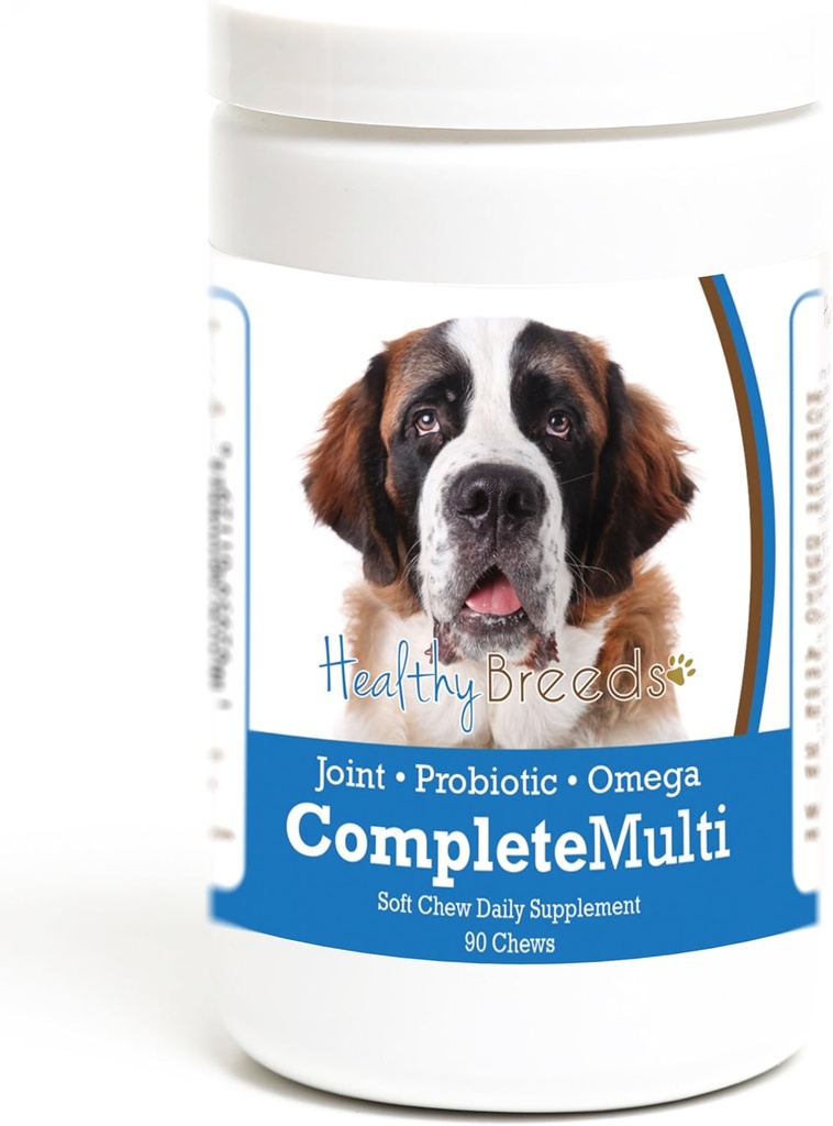 Sunde racer Saint Bernard Alle i én Multivitamin Soft Chew 90 Greve