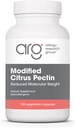 Allergy Research Group Modified Citrus Pectin - Kosttilskud til naturlig afvænning og rensning, Citrus Pectin Powder kapsler med reduceret molekylvægt - 120 Vegetariske kapsler