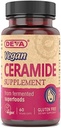 DEVA Vegan Vitaminer Hud Gendannelse Ceramide Supplement tabletter, 60 Greve, 1- Pack