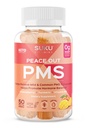 SUKU Vitaminer - PMS Gummy supplement med Chasteberry til lindring PMS og menopause Peach Mango Gummies (50 Greve)