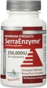 Serra Enzyme Serrapeptase Supplement - Clear Lungs and Sinuses, Proteolytisk, fordøjelsesmæssig rensemiddel