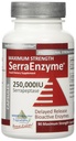 Serra Enzyme Serrapeptase Supplement - Clear Lungs and Sinuses, Proteolytisk, fordøjelsesmæssig rensemiddel