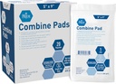 MED PRIDE Nonstick Steril Abd Combinine Pads 5x9 in Extra Absorbent Kirurgisk Dressing for Heavy Leakage (40 Greve)