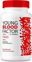 NutraRize Young Blood Factor Capsules - Official Blood Vessel Cleaner Formel, Alle naturlige supplement til at opretholde sunde stable niveauer, YoungBloodFactor Support Pills Anmeldelser (60 Kapsler)
