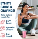 By- Bye Carbs - Carb Blocking Drink Mix - Fight Cravings, Feel Full Længere, & Support fordøjelse Sugar- Free & Keto Friendly - Jordbær Kiwi