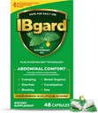 IBgard Gut Health Supplement, Pebermynte Oil Capsules for Abdominal Comfort, 48 Capsules