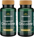 Swanson Cognizin Citicolin 1000 Milligram 60 Veg Kapsler (2 Pack)