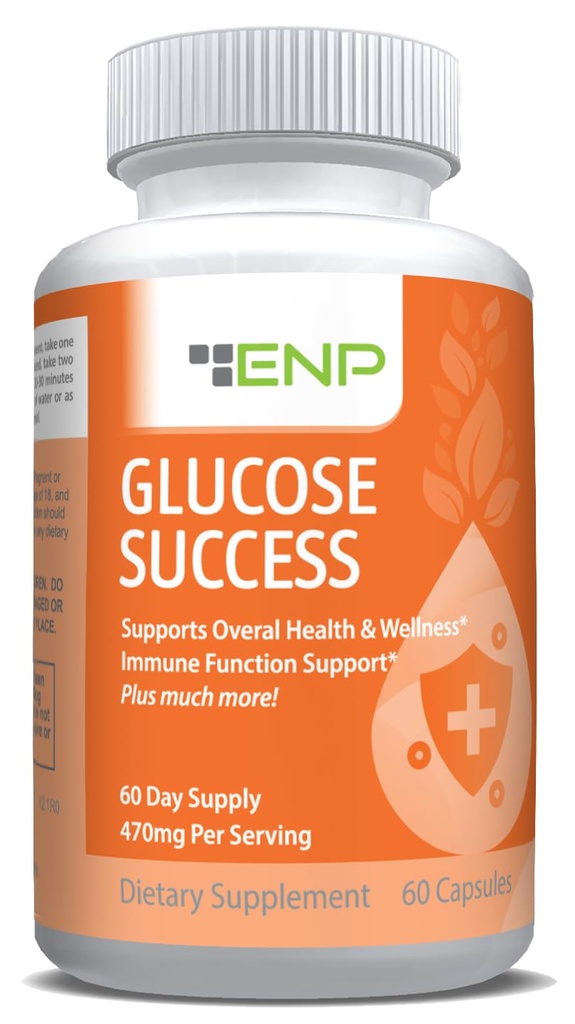 ENP Glucose Successor 124; med kanel, Gymnema Sylvestre, og Bitter Melon, 60ct
