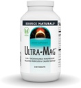 Kilde Naturals Ultra-Mag High- Effektivitet Magnesium Complex - vedligeholder muskel & nerve funktion - 240 tabletter